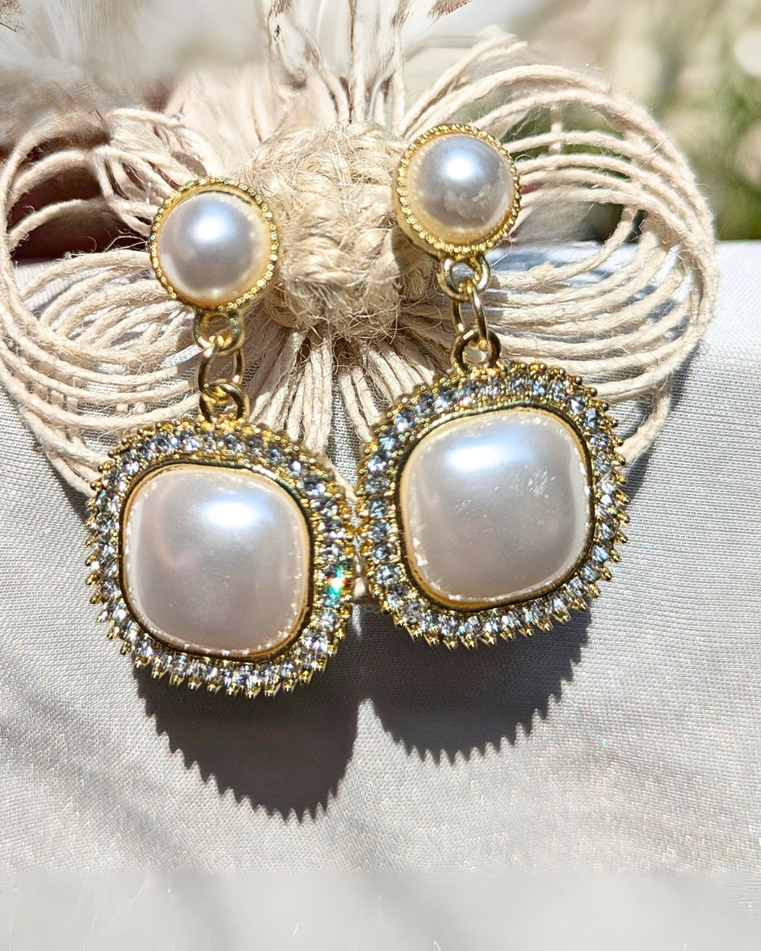 Pearl Drop Earrings