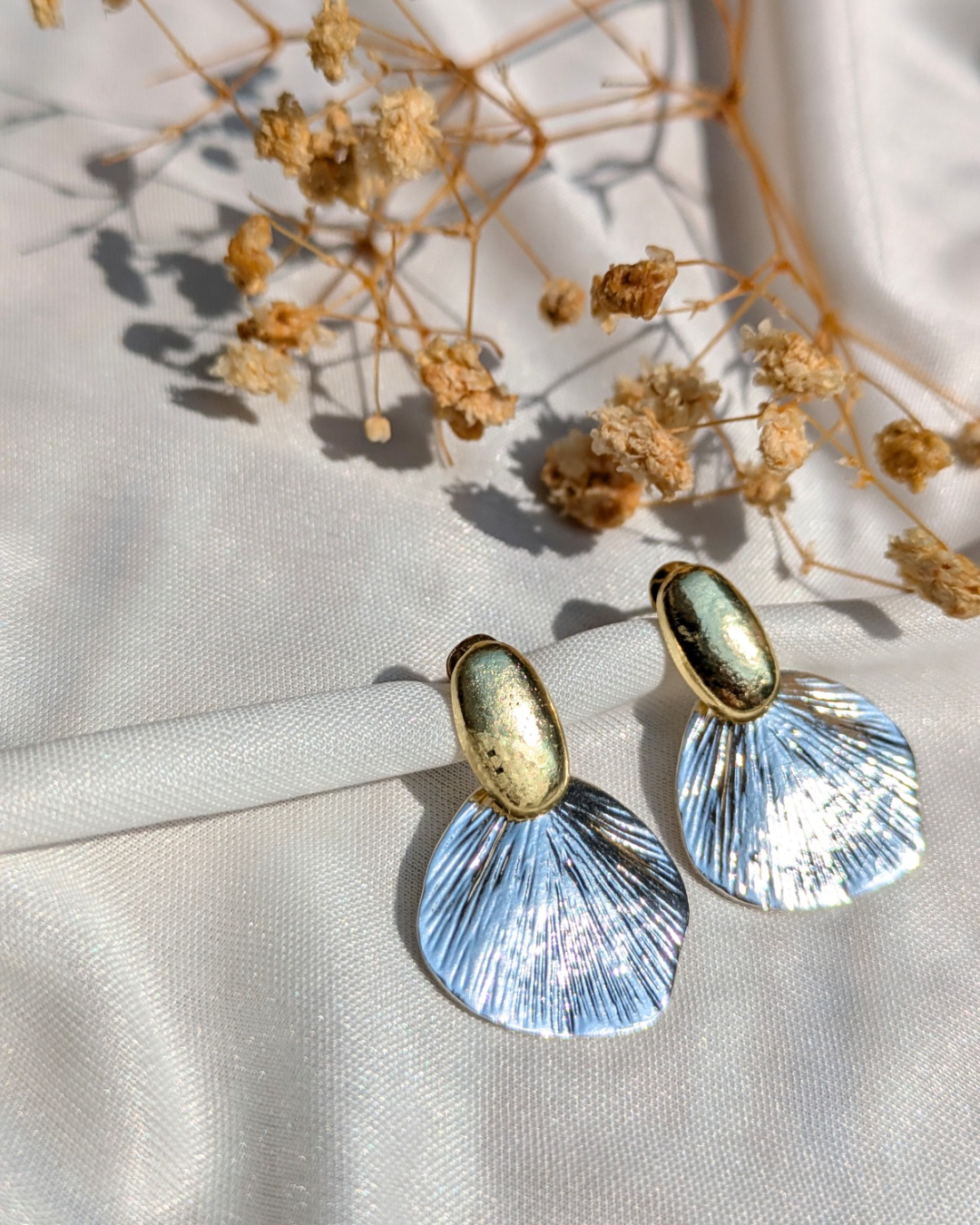 Bling Shell Earrings