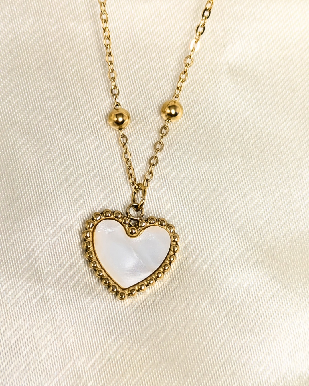 Dazzling Double sided Heart Necklace