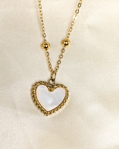 Dazzling Double sided Heart Necklace