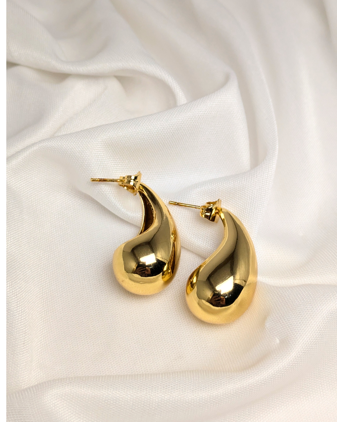 Waterdrop Studs- Anti Tarnish